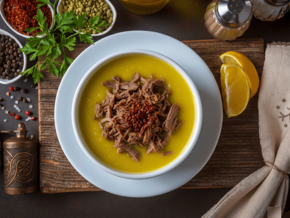 Etli Mercimek Çorbası